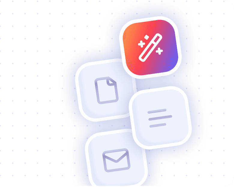 Less writing, more action