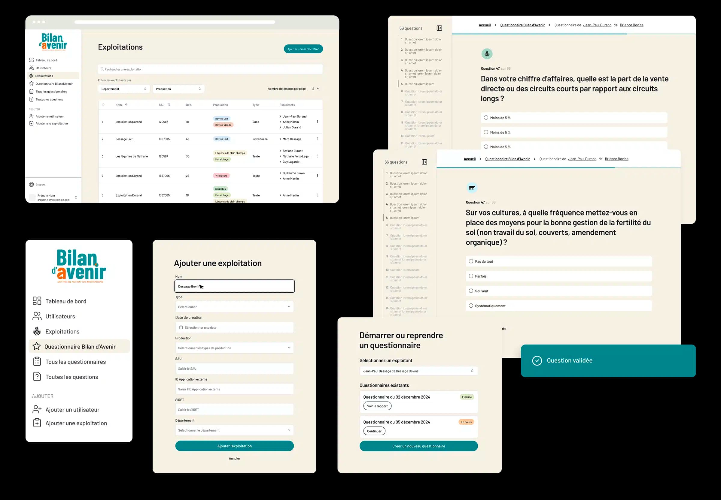 Chambre régionale d'agriculture Centre-Val de Loire — L'application en images